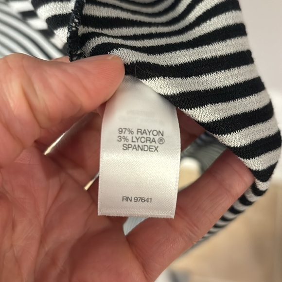 J. Jill long open striped cardigan - Picture 8 of 11